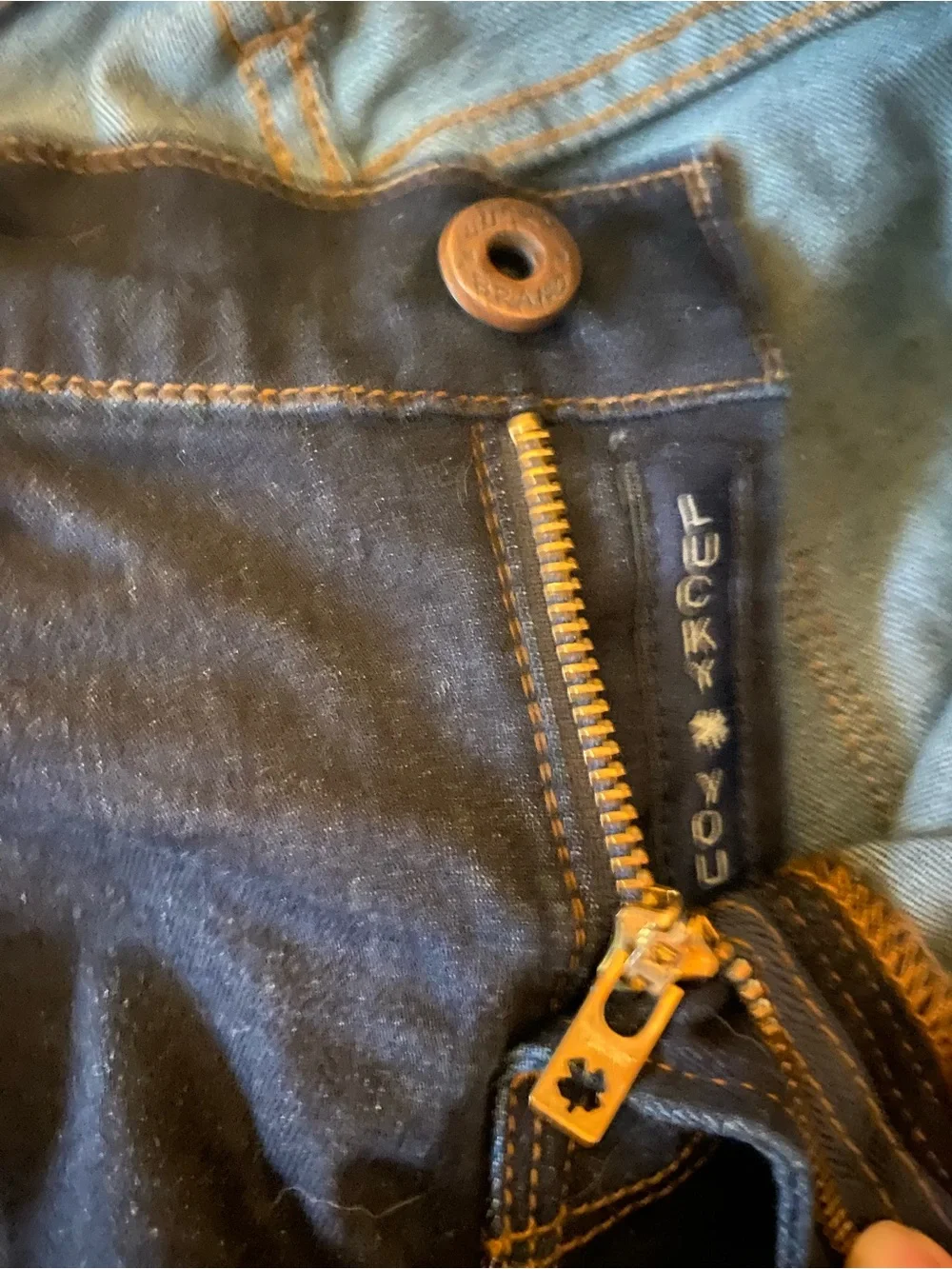 Lucky Brand Charlie Skinny Dark Blue Jeans